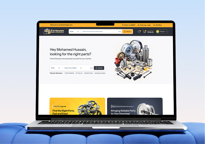 UI/UX design project